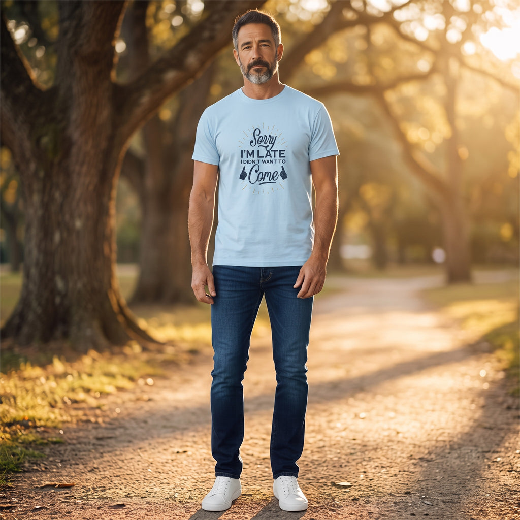 Heren shirt - sorry.... korte mouw - comfortabel katoen