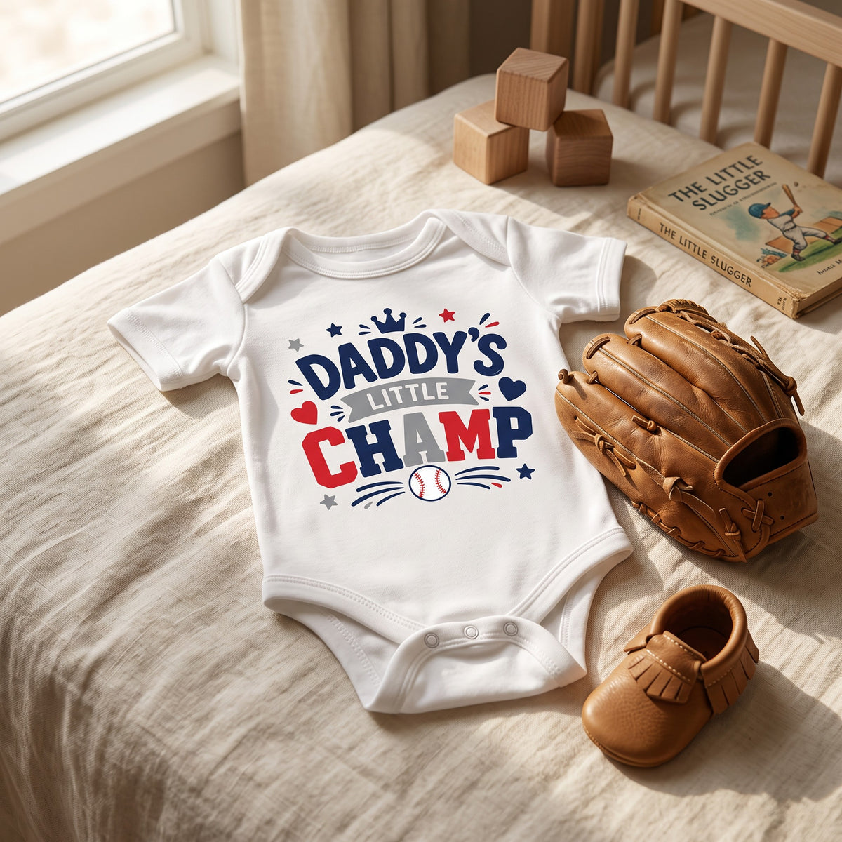 Baby romper - met print - korte mouw  - cadeau voor zwangerschap - kraamcadeau (Kopie)