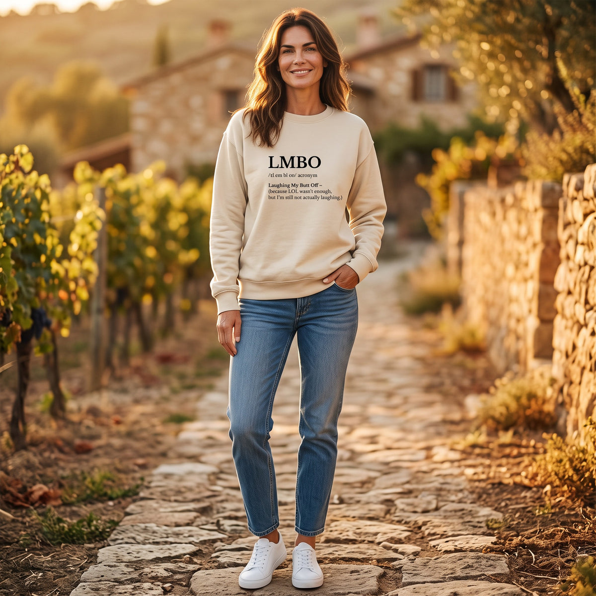 Sweatshirt - Trui - met print - unisex - lange mouwen (Kopie)