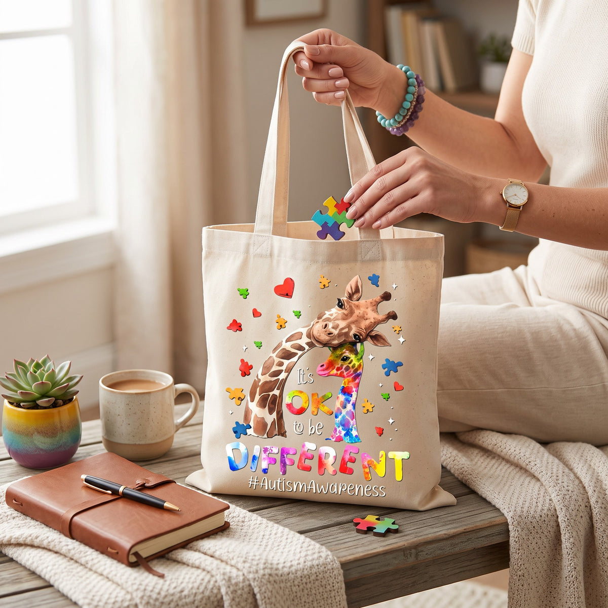 Katoenen tas- Different – praktisch, veelzijdig en stijlvol