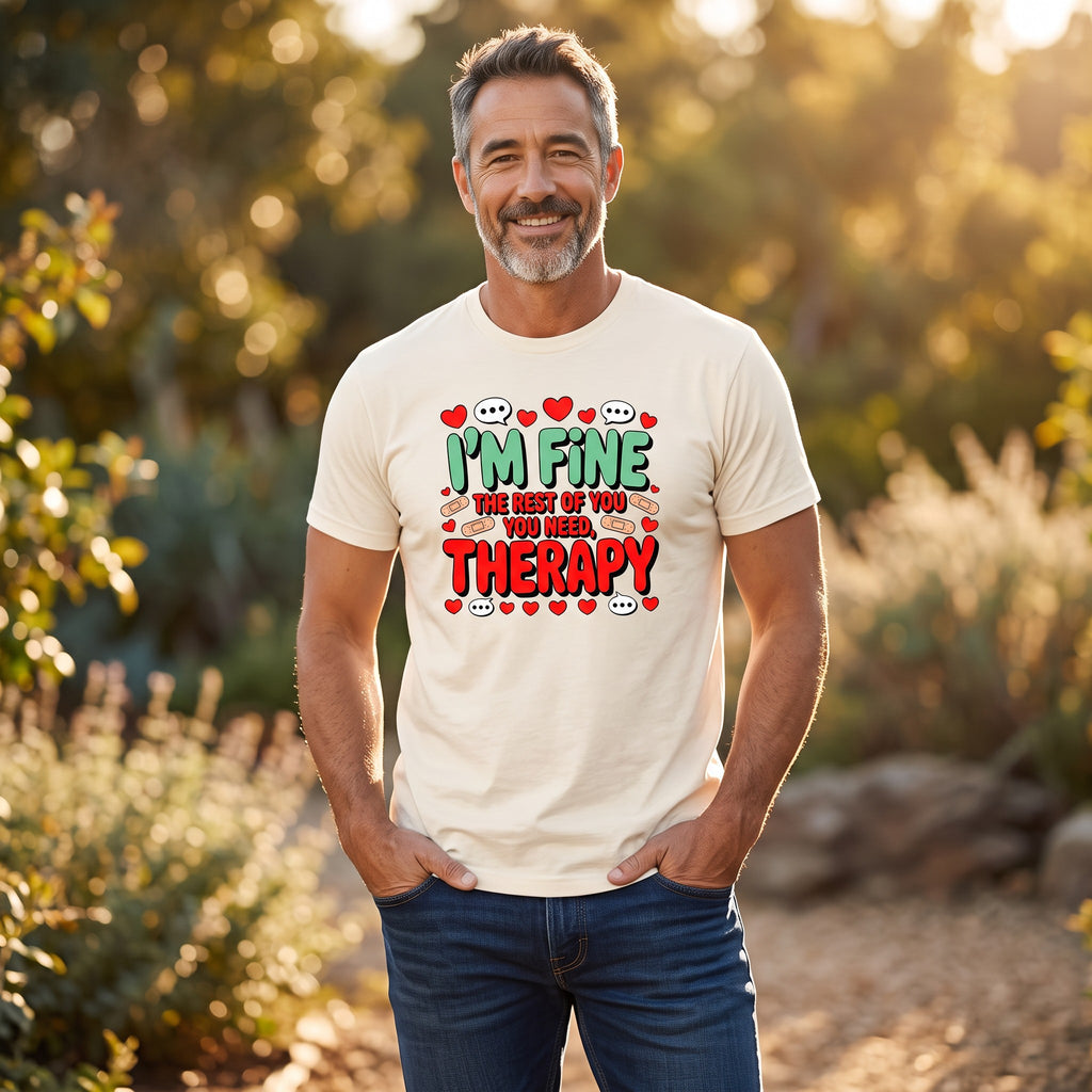 Grappig shirt - sarcasm -heren - met opvallende print - korte mouw