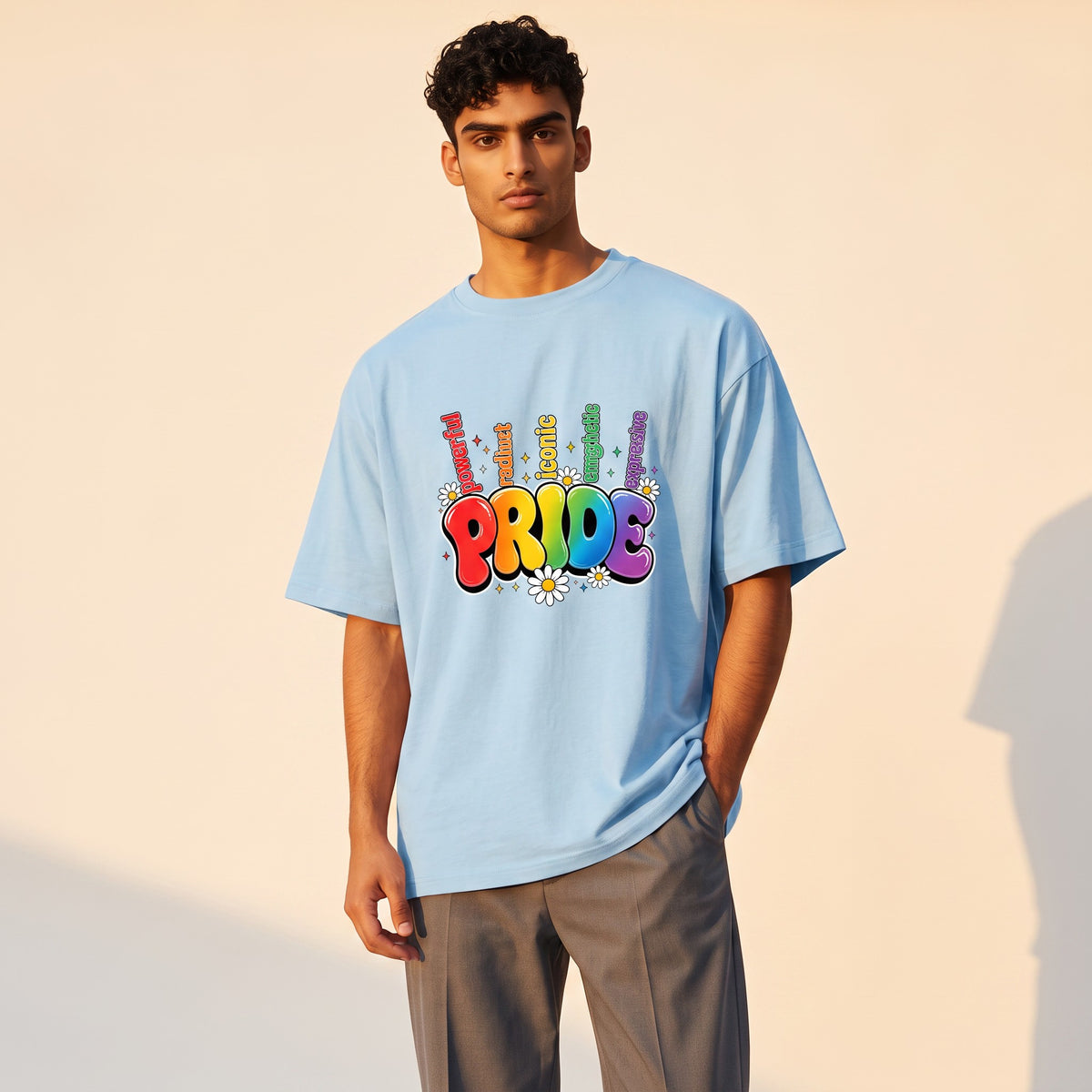Shirt met korte mouw - Pride- katoen - comfortabel
