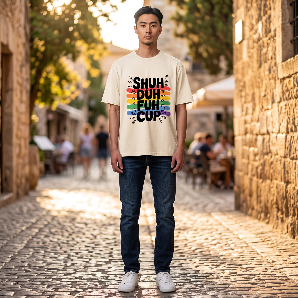 Shirt met korte mouw - Shu du fuh... - katoen - comfortabel