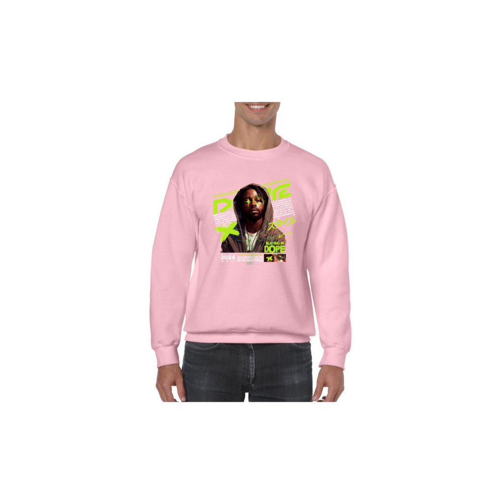 Sweatshirt - Trui - met print - unisex - lange mouwen