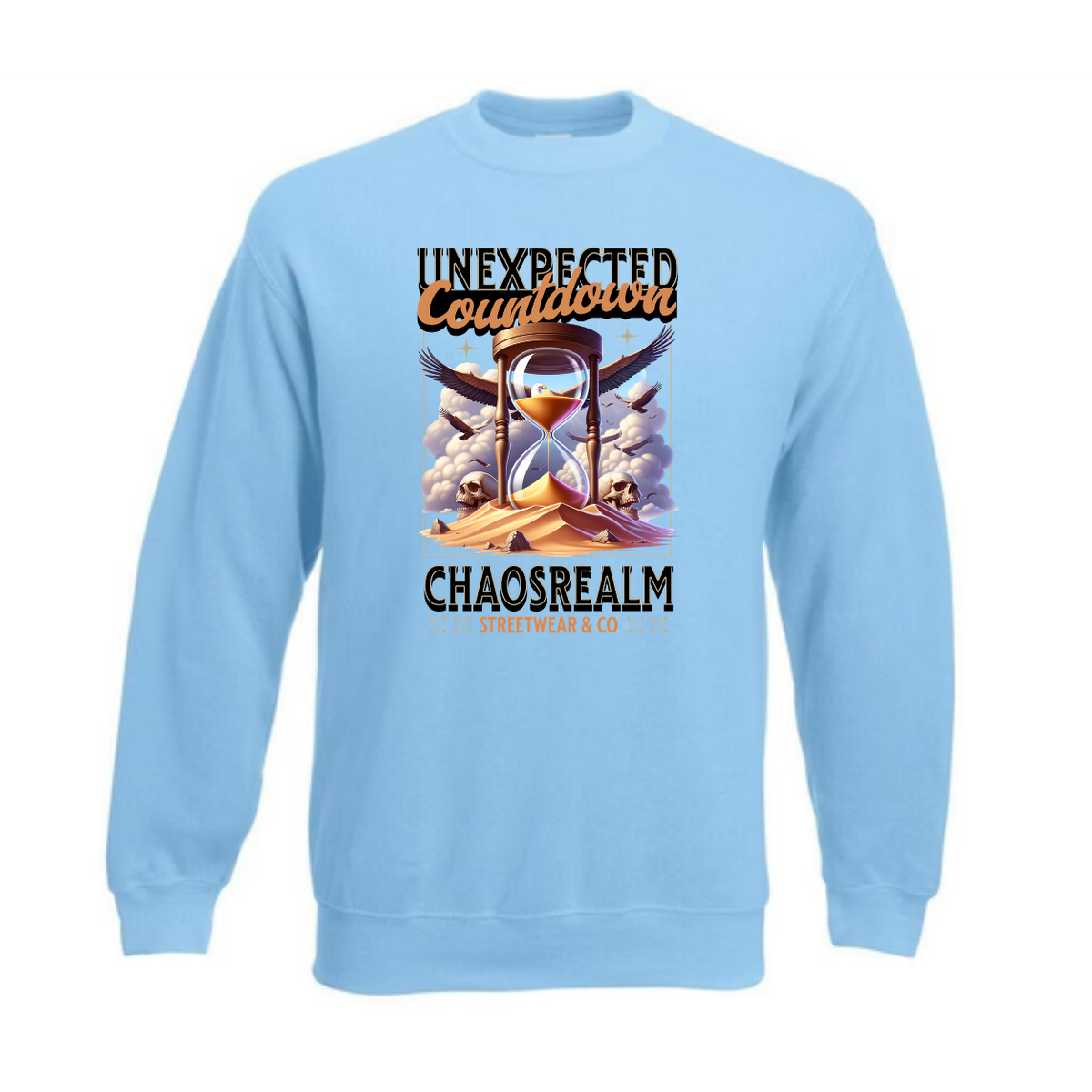 Sweatshirt - Trui - met print - unisex - lange mouwen