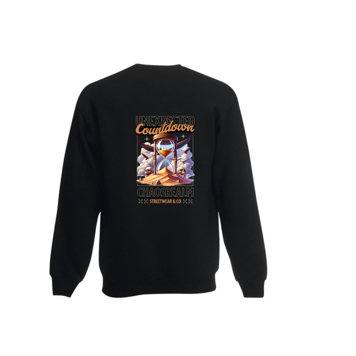 Sweatshirt - Trui - met print - unisex - lange mouwen