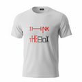 Heren t-shirt - think outside - korte mouw - met print